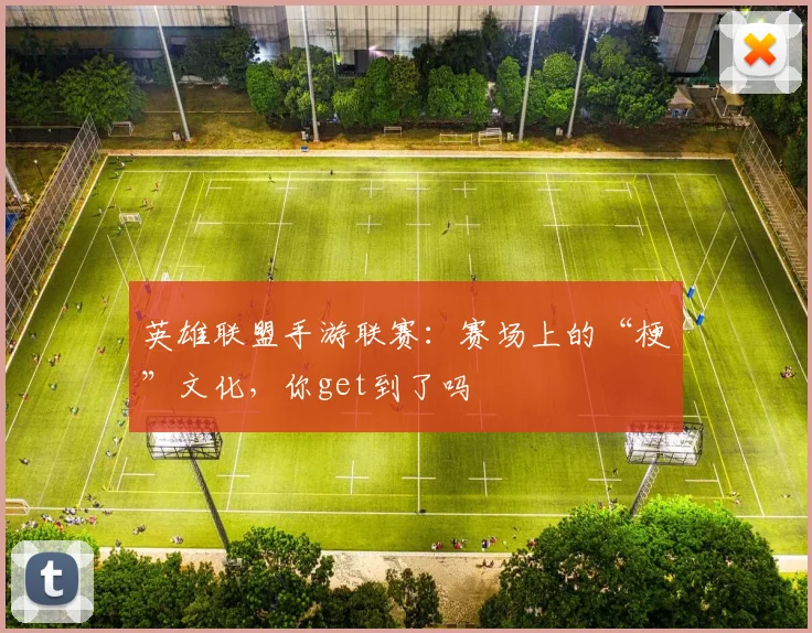 英雄联盟手游联赛：赛场上的“梗”文化，你get到了吗