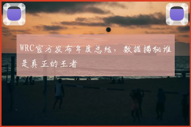WRC官方发布年度总结,数据揭秘谁是真正的王者
