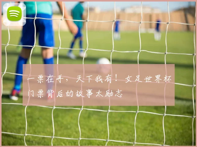 一票在手，天下我有！女足世界杯门票背后的故事太励志